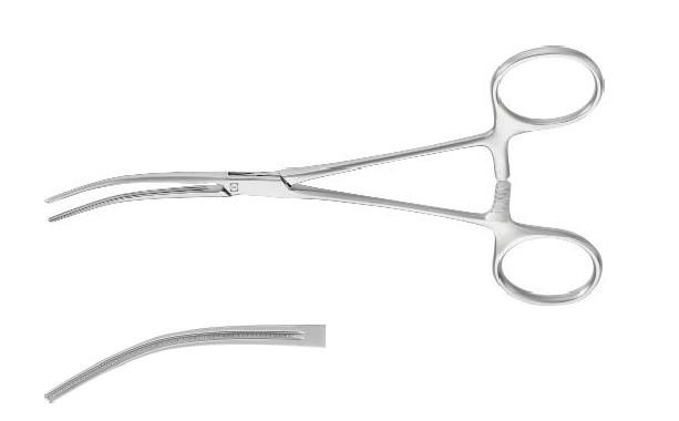 ПЕН-ДЕ’БЕКІ АТРАВМАТ. ЗАТИСКАЧ ВИГНУТ. 155MM